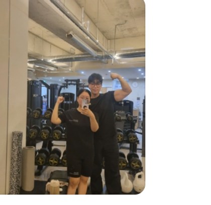 여성 전문 트레이너 PT 회원 후기 사진